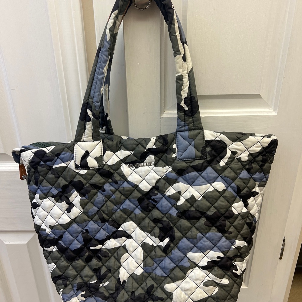 MZ Wallace Medium Metro Tote color Ocean Camo